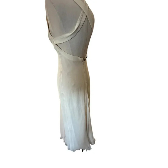 Temperley London Long Lara Beaded Silk Gown Size 4 - Picture 3 of 9